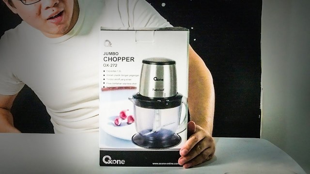 'UnBox Oxone Jumbo Food Chopper OX-272  - 250 Watt 1,2 Liter'