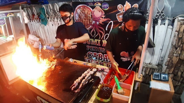 'BELINYA SAMPAI ANTRI !!! 3 JAM LUDES 25 CUMI BESAR - INDONESIAN STREET FOOD'