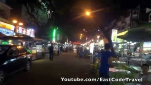 'Malaysian street food heaven Jalan Alor KL'