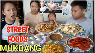 'STREET FOODS MUKBANG!!BALUT FISHBALL KIKIAM HOTDOG AT PANCIT CANTON!! PHILIPPINES VLOG|DaliaFulo ❤️'