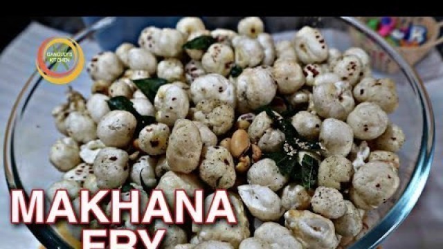 'Makhana Fry Ghee | Makhana Mazaa | Healthy Recipe  | Fox nuts/Lotus seeds for Weight Loss'