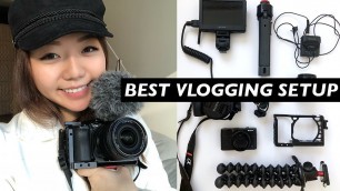 'MY VLOGGING SETUP 2019: Camera Gear For Travel & Food Videos'