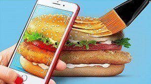 '13 Tricks Advertisers Use To Make Food Look Delicious / Food Photo Hacks'