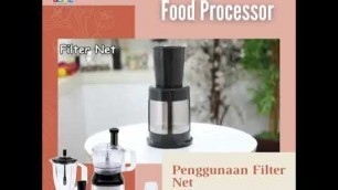 'Membuat santan sendiri dengan food processor vienta'