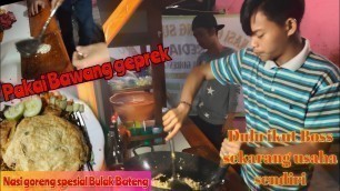 'Unik‼️Nasi Goreng Spesial SURAMADU Khas Bulak Bateng ❗Kuliner Bogor - Indonesian street food'