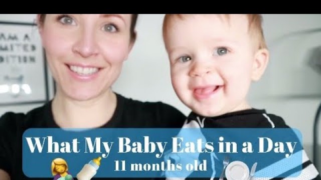 'What My 11 Month Old Eats, Breastfeeding & Solids | Day In The Life | LINDSEYDELIGHT'