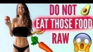 'HOW TO MAXIMIZE YOUR NUTRIENT ABSORPTION❗️FOOD TO COMBINE, TO EAT RAW, COOKED, CHOPPED OR CUT 