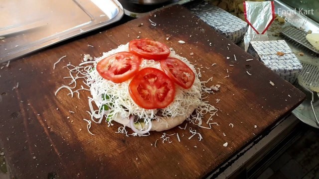 '❤ ORIGINAL AMUL CHEESE PIZZA ❤ Indian Street Food Mumbai'