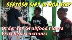 'GIVING away Food to GrabFood riders + money | Pay It Forward Video - Giving Food Order'