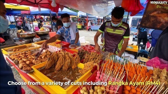 'MALAYSIAN STREET FOOD - Ramadhan Bazaar Kampung Melayu Sungai Buloh, Selangor'