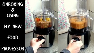 'UNBOXING AND USING MY NEW FOOD PROCESSOR | Bosch MultiTalent 3'