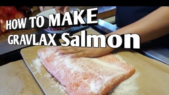 'How to make Glavlax Salmon / Cured Salmon Recipes ( BUHAY AMERIKA)'