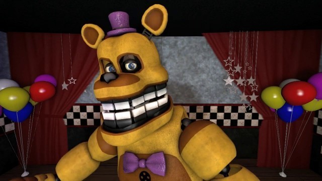 '(c4d) Hot food but it\'s fredbear instead of Michael rosen ( NOT MINE)'