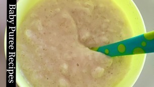 'Baby Puree Recipes, Baby Food Recipes, Milk rice, 11+ months baby'