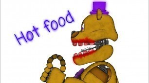 '(fnaf/dc2) Hot food but it\'s fredbear instead of michael rosen v2 #vaportrynotolaugh'