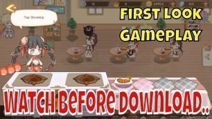 'Food Fantasy: New Journey - First Look Gameplay'