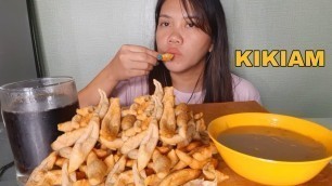 'STREET FOOD KIKIAM MUKBANG  FILIPINO FOOD / FILIPINO MUKBANG /MUKBANG PHILIPPINES'