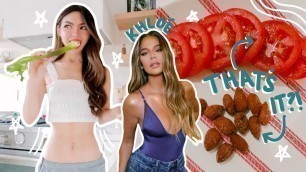 'I tried Khloe Kardashian\'s INSANE 7 Meal Diet for 24 hours! (this was not fun)'