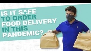 'Is Your Food Delivery Safe or Not In The Pandemic Time? | Dr. Shriram Nene'