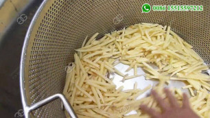 'Semi Automatic Deep Frying Machine for Potato Chips, Kuli Kuli Snack Food'