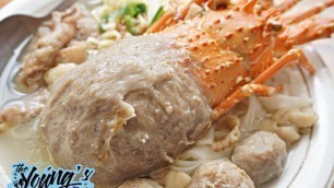 'INDONESIAN STREET FOOD - LOBSTER MEATBALLS - BAKSO LOBSTER'