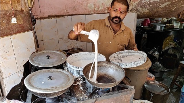 'APPAM with chutney for Rs 10 | Cheap Indian Breakfast | Indian Street Food'