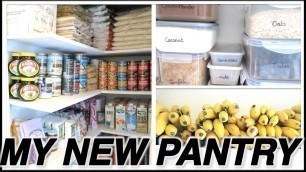 'MY NEW EPIC KITCHEN & FOOD PANTRY TOUR! | MONEY SAVING | BULK BUYING'