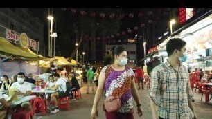 'Kuala Lumpur - Night walk from Jalan Alor Food street to Pavilion'