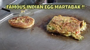 'Unique Indian Egg Martabak | Martabak Gapa | Indonesian Street Food'