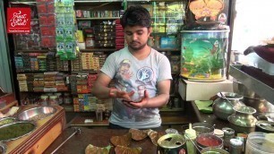 'Pineapple Flavour Calcutta pan -Area Ulhasnagar Famous MP  Pan  -Mumbai Street Food'