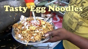 'Egg Noodles Making  Video | Rajahmundry Street Food | Indian Street Food Videos'