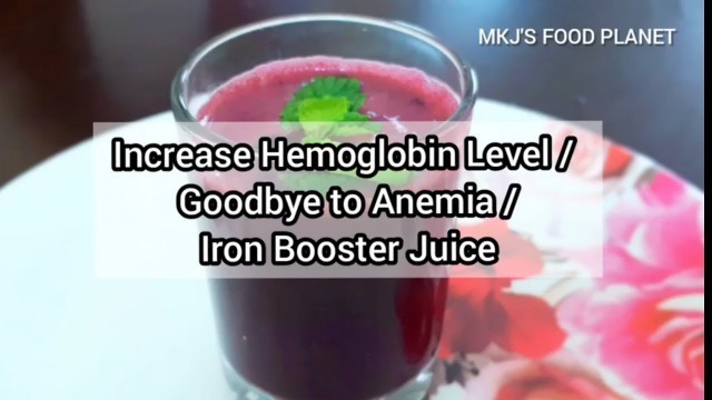 'Home Remedy for Hemoglobin | Iron Deficiency | Iron Booster | Prevent Anemia | Increase Hemoglobin'