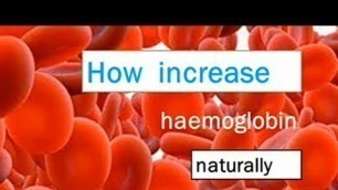 'foods that increase hemoglobin // How to increase hemoglobin level quickly// anemia diet'