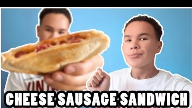 'HOW TO MAKE CHEESE SAUSAGE SANDWICH| ASMR FOOD VIDEOS | Namibian Youtuber |'