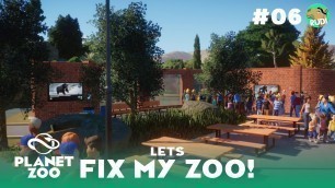 'Food for money - Lets fix my zoo - Planet Zoo Beta Lets Play'