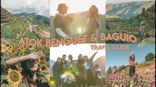 'ATOK BENGUET & BAGUIO: Where To Go, Eat and Take Instagrammable Photos! (with budget and itinerary)✨'