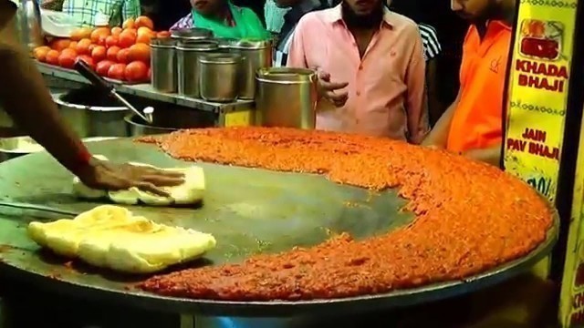 'Pav Bhaji - A Mega Video On The Best Street Food Of Mumbai, India / Indian Street Food'