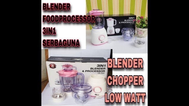 'BLENDER FOODPROCESSOR | OX 802 | OXONE'