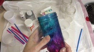 'Galaxy/Tie Dye Mason Jars - Part One'