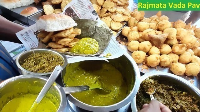 'Famous Vada Pav in Thane Mumbai | Spicy Vada Pav @ 18 Rs Plate | Indian Street Food'