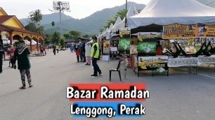 'Iftar Bazar Ramadan 2021 Lenggong, Perak | Malaysian Street food'