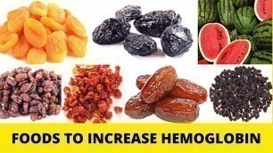 '✅ Foods to increase hemoglobin ||Top 10 foods to increase hemoglobin in our blood'