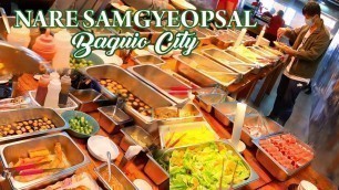 'EAT ALL YOU CAN | NARE SAMGYEOPSAL BUFFET | BAGUIO CITY | simplesar vlog'