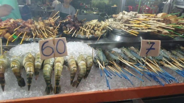 'Alor night market in Kuala Lumpur'