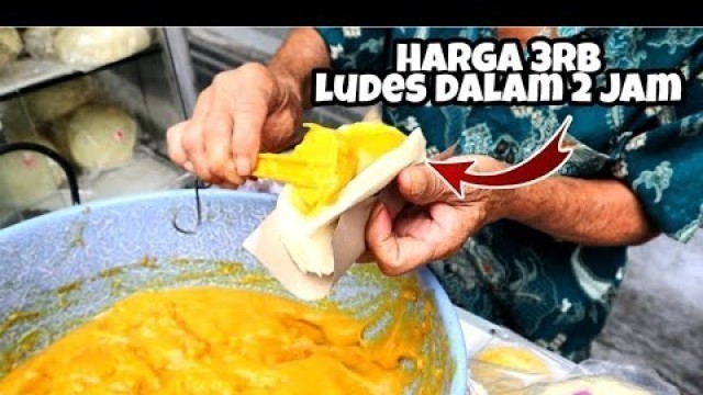 'VIRAL !!! 2 JAM LUDES HARGANYA CUMA 3RB - ROTI KUKUS SRIKAYA - INDONESIAN STREET FOOD'