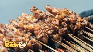 '인도네시아 닭꼬치구이, 사테 아얌 / Sate Ayam - Indonesian Street Food / 인도네시아 자카르타 길거리 음식'