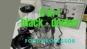 '#Unboxing #blackdeckerfoodprocessor Unboxing Black decker food processor/6 in 1|| genuine ilocana'