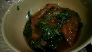 'Elephant Ear Plant Soup with Star Gooseberry Leaves / Thai Food / Daily eating in Thailand #27'