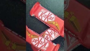 'KitKat lover ❤️ satisfying video ❤️ Food lovers 