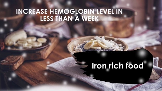 'How to increase hemoglobin level | foods for anemia | hemoglobin rich food'